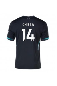 Liverpool Federico Chiesa #14 Voetbaltruitje Uit tenue 2024-25 Korte Mouw